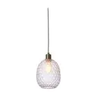 It's about RoMi Pendel Lampe Venice Glass Transparent | Egnet for 1x E27 