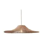 Good&Mojo Pendel Lampe Cancun Rattan Natural L | Egnet for 1x E27 