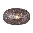 Good&Mojo Taklampe Arizona Rattan Burgundy S | Egnet for 1x E27 