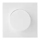 Noxion Roterende dekkplate til LED dimmer | Hard kant - Hvit