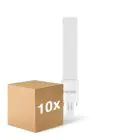 Fordelspakning 10x Noxion Lucent PL-S LED 4.3W - 840 Kald Hvit | 2-Stift - Erstatter 9W