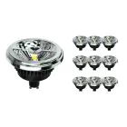 Fordelspakning 10x Noxion Lucent LED Spot GU10 AR111 15W 850lm 40D - 927 Ekstra Varm Hvit | Beste Fargegjengivelse - Dimbar - Erstatter 75W