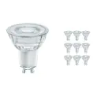 Fordelspakning 10x Ledvance Superior LED spot Reflektor GU10 PAR16 4.5W 350lm 36D - 818-827 Dim to Warm | dimbar - erstatter 50W