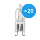 Fordelspakning 20x Osram Halogen G9 HaloPin Eco 48W