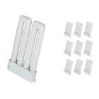 Fordelspakning 10x Osram Dulux F 24W 840 | kald hvit - 4-stift
