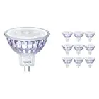 Fordelspakning 10x Philips Master Value LED Spot GU5.3 MR16 5.8W 490lm 36D - 940 kald hvit | beste fargegjengivelse - dimbar - erstatter 35W
