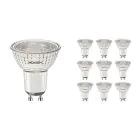 Fordelspakning 10x Noxion PerfectColor LED Spot GU10 PAR16 2.6W 230lm 36D - 922-927 Dim To Warm | Beste Fargegjengivelse - Dimbar - Erstatter 35W