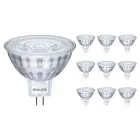Fordelspakning 10x Philips Corepro LED Spot GU5.3 MR16 4.4W 390lm 36D - 840 kald hvit | erstatter 35W