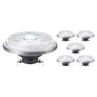 Fordelspakning 6x Philips MASTER LED Spot G53 AR111 14.8W 875lm 24D - 927 ekstra varm hvit | beste fargegjengivelse - dimbar - erstatter 75W