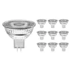 Fordelspakning 10x Noxion LED spot GU5.3 MR16 4.4W 345lm 60D - 827 ekstra varm hvit | dimbar - erstatter 35W