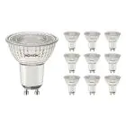 Fordelspakning 10x Noxion PerfectColor LED spot GU10 PAR16 4W 345lm 60D - 930 varm hvit | beste fargegjengivelse - dimbar - erstatter 50W