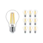 Fordelspakning 10x Philips MASTER Value LED Pære E27 Pære klar 5.9W 806lm - 927 ekstra varm hvit | beste fargegjengivelse - dimbar - erstatter 60W