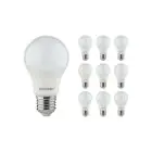 Fordelspakning 10x Noxion Lucent Classic LED E27 Pære matt 8.5W 806lm - 830 varm hvit | erstatter 60W