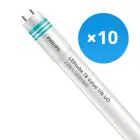 Fordelspakning 10x Philips LED Lysrør T8 MASTER Value (UN) Ultra Output 23W 3700lm - 840 kald hvit | 150cm - erstatter 58W