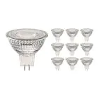 Fordelspakning 10x Noxion LED spot GU5.3 MR16 4.4W 345lm 36D - 840 kald hvit | dimbar - erstatter 35W