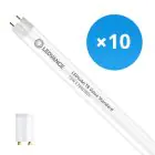 Fordelspakning 10x Ledvance LED Lysrør T8 Value (EM/Mains) Standard Output 15W 1800lm - 865 daglys | 120cm - erstatter 36W