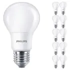 Fordelspakning 10x Philips Corepro LED Pære E27 Pære matt 5W 470lm - 930 varm hvit | beste fargegjengivelse - erstatter 40W