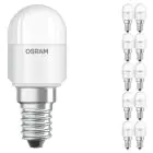 Fordelspakning 10x Ledvance LED Special T26 E14 Tubular matt 2.3W 200lm - 827 ekstra varm hvit | erstatter 20W
