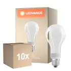 Fordelspakning 10x Ledvance Classic LED E27 Pære filament matt 18W 2452lm - 827 ekstra varm hvit | dimbar - erstatter 150W