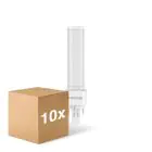 Fordelspakning 10x Noxion Lucent PL-C LED 5.2W - 840 Kald Hvit | 2-Stift - Erstatter 18W