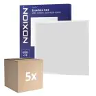 Fordelspakning 5x Noxion LED Panel Ecowhite V4.0 28W 3360lm - 830-840-865 CCT | 60x60cm - UGR 