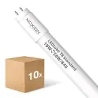 Fordelspakning 10x Noxion LED Lysrør T8 Avant (EM/Mains) Standard Output 19W 2300lm - 840 Kald Hvit | 150cm - Erstatter 58W