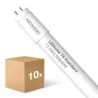 Fordelspakning 10x Noxion LED Lysrør T8 Avant (EM/Mains) Standard Output 15W 1800lm - 840 Kald Hvit | 120cm - Erstatter 36W