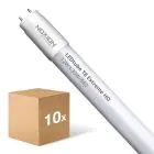Fordelspakning 10x Noxion LED Lysrør T8 Avant (EM/Mains) Standard Output 15W 1800lm - 830 Varm Hvit | 120cm - Erstatter 36W