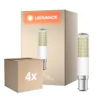 Fordelspakning 4x Ledvance Special T Slim LED B15d Lysrør one-handed Klar 8W 1055lm - 827 Ekstra Varm Hvit | Dimbar - Erstatter 75W