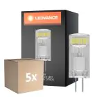 Fordelspakning 5x Ledvance Performance LED Capsule Klar G4 1.5W 200lm - 827 Ekstra Varm Hvit | Erstatter 20W