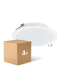 Fordelspakning 4x Philips LED downlight Ledinaire DN065B Metall Hvit 19W 2000lm 110D - 830-840-865 CCT | 225mm - Utskjæring 200mm - IP20