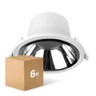 Fordelspakning 6x Noxion LED Downlight Apollo V2.0 15-25W 1800-3060lm 60D - 830/840 CCT | 220mm - Utskjæring 200mm