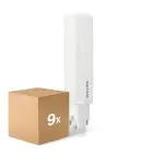 Fordelspakning 9x Philips CorePro PL-C LED 6.9W 770lm - 840 Kald Hvit | 2-Stift - Erstatter 18W