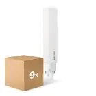 Fordelspakning 9x Philips CorePro PL-C LED 8.9W 990lm - 830 Varm Hvit | 2-Stift - Erstatter 26W