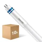 Fordelspakning 10x Philips Master LED T5 (HF) High Efficiency 7W 1050lm - 840 Kald Hvit | 55cm - Dimbar - Erstatter 14W