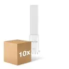 Fordelspakning 10x Noxion Lucent PL-S LED  4.3W - 830 Varm Hvit | 4-Stift - Erstatter 9W