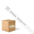 Fordelspakning 10x Ledvance LED Lysrør T8 Value (EM/Mains) Standard Output 6.6W 800lm - 840 kald hvit | 60cm - erstatter 18W
