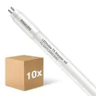 Fordelspakning 10x Philips LED Lysrør T5 MASTER (Mains AC) High Efficiency 16.5W 2500lm - 840 kald hvit | 115cm - erstatter 28W
