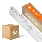Fordelspakning 6x Ledvance LED Lyslister Vanntett Fuktighetstett 26W 3500lm - 840 Kald Hvit | 150cm