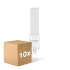 Fordelspakning 10x Noxion Lucent PL-S LED 2.8W - 827 Ekstra Varm Hvit | 2-Stift - Erstatter 5W
