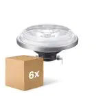 Fordelspakning 6x Philips MASTER LED Spot G53 AR111 10.8W 620lm 9D - 930 varm hvit | beste fargegjengivelse - dimbar - erstatter 50W