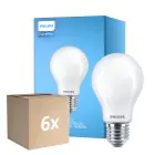 Fordelspakning 6x Philips Corepro LED Pære E27 Pære matt 8.5W 1055lm - 840 kald hvit - erstatter 75W