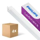 Fordelspakning 4x Philips LED Lyslister Ledinaire BN021C 20W 1900lm - 830 Varm Hvit | 120cm