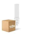 Fordelspakning 10x Noxion Lucent PL-C LED 3.6W - 840 Kald Hvit | 2-Stift - Erstatter 10W