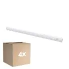 Fordelspakning 4x Noxion LED Lyslister Batline V2.0 8W 990/1080/1050lm - 830-865 CCT | 60cm