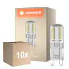 Fordelspakning 10x Ledvance Performance LED Capsule Klar G9 2.6W 320lm - 827 Ekstra Varm Hvit | Erstatter 30W