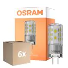 Fordelspakning 6x Osram Parathom LED Pin GY6.35 3.3W 470lm - 827 Ekstra Varm Hvit | Erstatter 40W