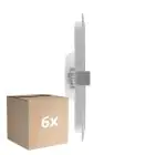Fordelspakning 6x Ledvance LED downlight Slim Torget SQ155 12W 1020lm 120D - 830 varm hvit 