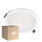 Fordelspakning 4x Ledvance LED Downlight Comfort Opal Hvit 30W/25W/20W 3600lm/3000lm/2400lm 100D - 930-940 CCT | Utskjæring 200mm - IP44 - Beste Fargegjengivelse