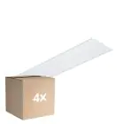 Fordelspakning 4x Philips LED Panel Ledinaire RC065B 28W 3400lm - 830-835-840 CCT | 120x30cm - UGR 